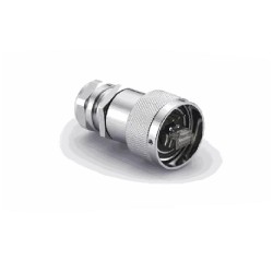 Connecteur mâle , RJ48 pol.,  IP65, 1A, 